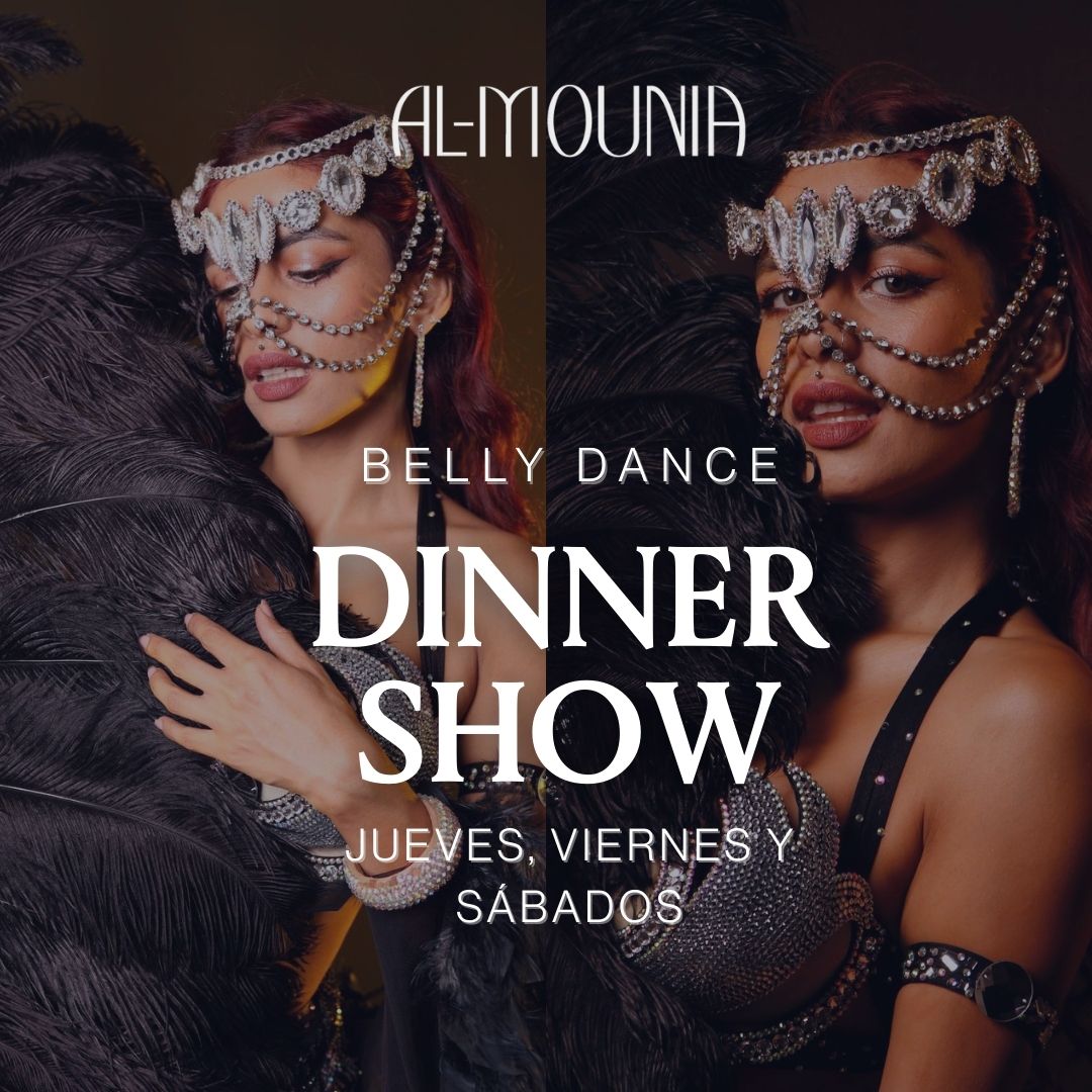 Cena marroqui musica en vivo y bailarinas profesionales. Una experiencia unica en Al Mounia. Portada de Facebook 2
